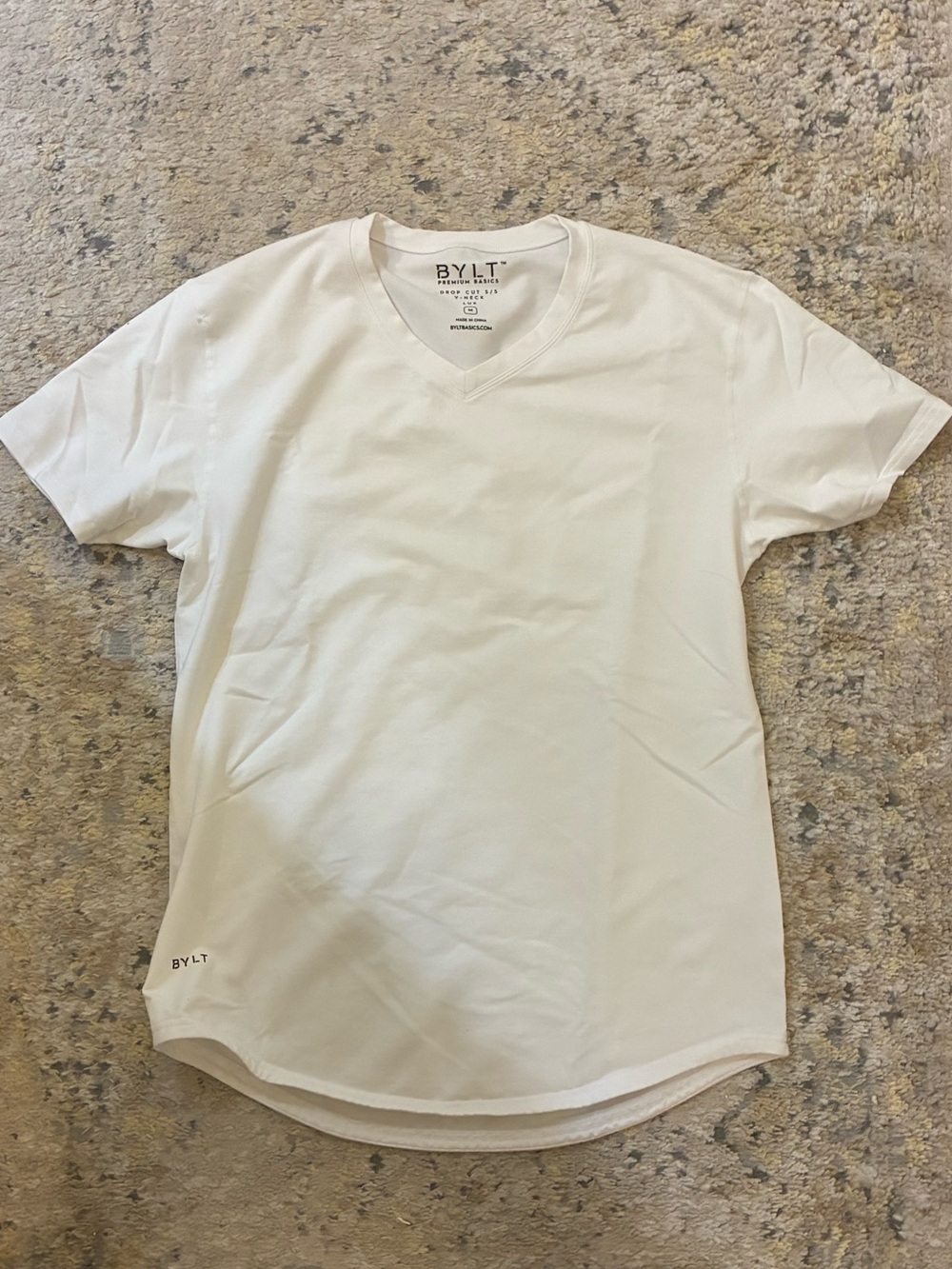 BYLT Basics Short Sleeve Drop-Cut Tee